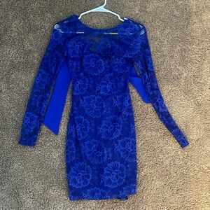 B.Darlin Blue Homecoming Dress- NEW W TAGS